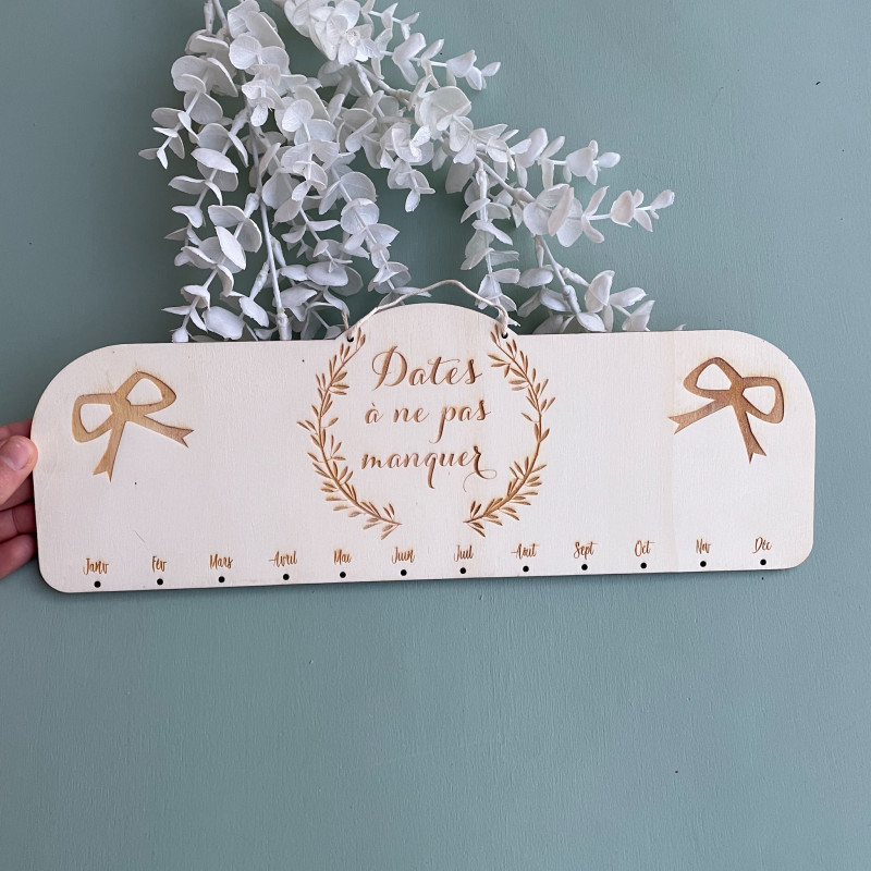 Bandeau seul Calendrier anniversaire noeuds