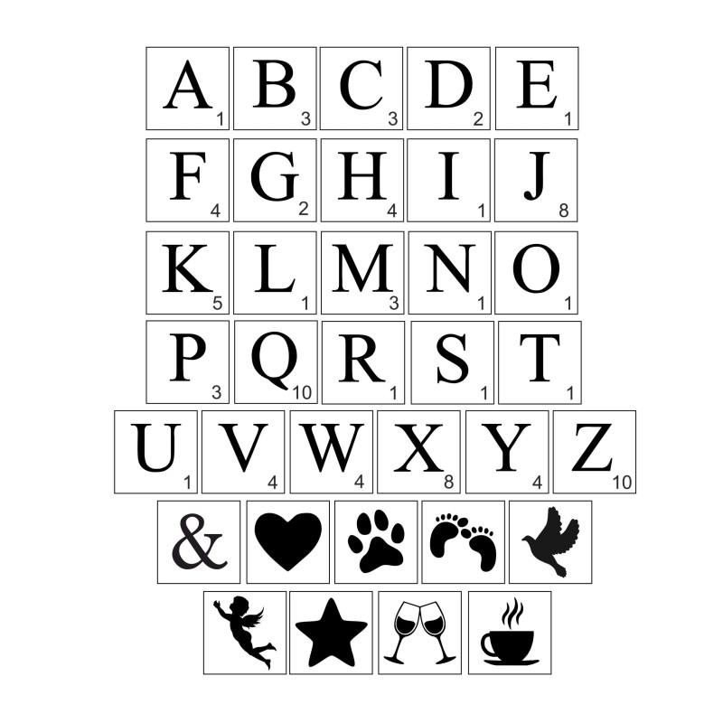 Cadre scrabble