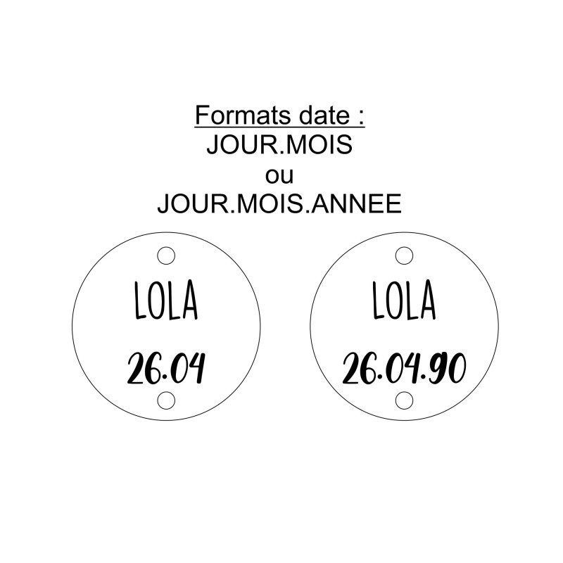 Calendrier anniversaire nœuds