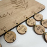 Calendrier anniversaire branches