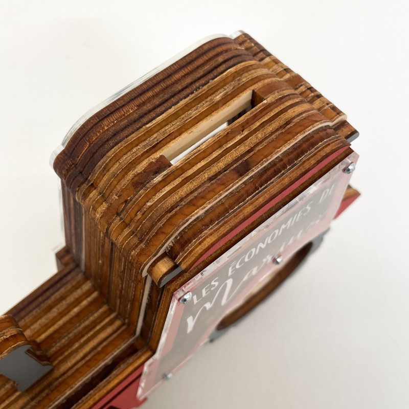Tirelire Tracteur  (choix couleur et prénom)