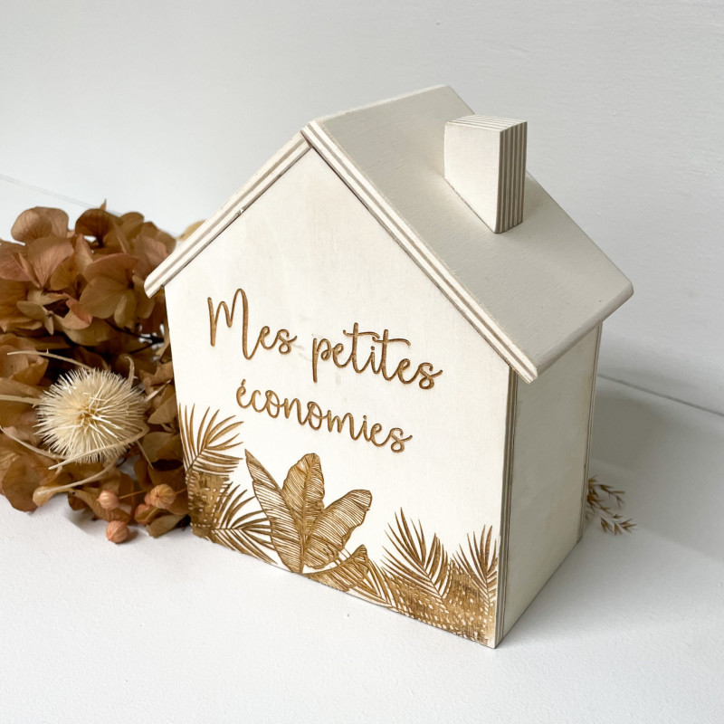Tirelire Maison - Jungle